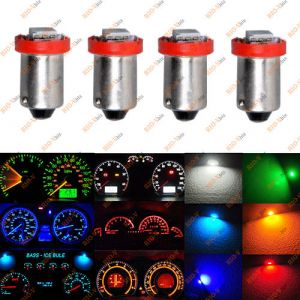 Лампа щитка приладів 2101 діодний червона - BA9s-T4w-12V-1SMD-Red