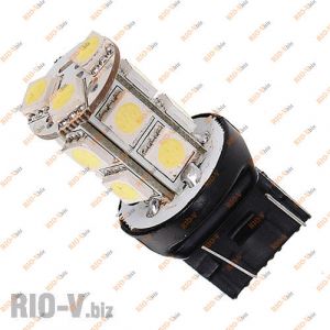 Лампа б / ц велика 13 діодів біла 2 конт - T20-12V-13SMD-2k-White