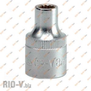 Головка дванадцятигранному 8 мм Yato - YT-1270