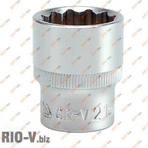 Головка дванадцятигранному 21 мм Yato - YT-1283