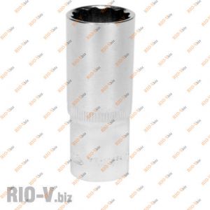 Головка дванадцятигранному довга 17 мм Yato - YT-12939