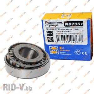 Підшипник ступиці 3110 передній внутрішній (7606) Hola - NB735I