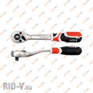 Трещетка 155 мм 1/4 YATO - YT-0730