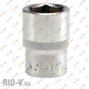 Головка шестигранна 19 мм Yato - YT-1212