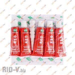 Герметик прокладок червоний 25 гр Zollex - 4-(RD)