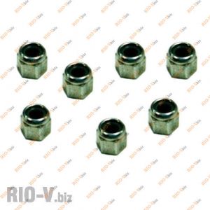 Гайка М 6 тефлон (в упак. 20 шт) Белебей - 1/25742/11