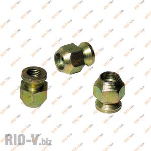 Гайка М10х1.25 колеса Таврія Україна - М10х1,25-01