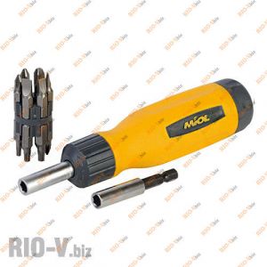 Викрутка реверсивного 12 одиниць Miol - 65-060