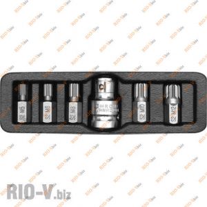 Набір насадок отверточних 6 одиниць Yato - YT-0414