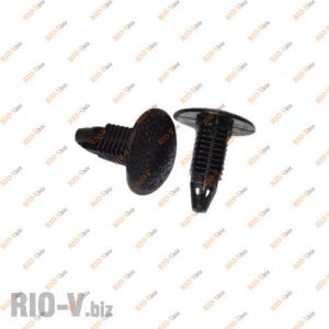 Кліпса №94 100шт чорна (кріплення, пістон) - 