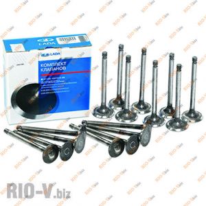 Клапан 2112 16V (к-т 16 шт) ВАЗ - 21120-100701203