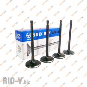 Клапан Авео 1.5 впускний (к-т 4 шт) Shinhan - 96335947-SH