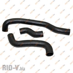 Патрубок радіатора Ланос 1.4 к-т 3 шт Нірта - К105