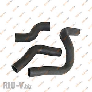 Патрубок радіатора Ланос 1.5 к-т 3 шт Нірта - 96180071