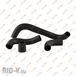 Патрубок радіатора 2101 мідні к-т 4 шт Нірта - К003