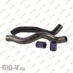 Патрубок радіатора 21082 інжектор к-т 4 шт Нірта - К090