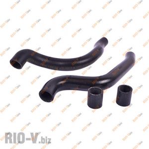 Патрубок радіатора 2110 к-т 4 шт БРТ - Ремкомплект-88РШ