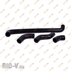 Патрубок радіатора 21213 к-т 4 шт БРТ - РЕМКОМПЛЕКТ-224РШ