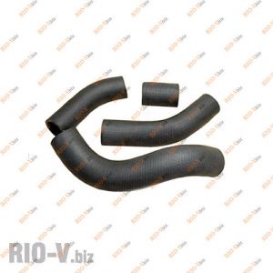 Патрубок радіатора 2410 к-т 4 шт Нірта - К027