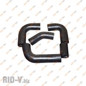 Патрубок радіатора 3302 406 дв к-т 5 шт Нірта - К118