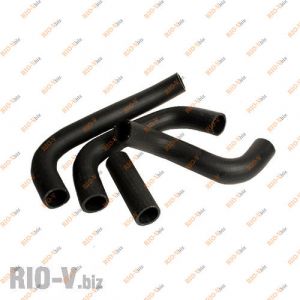 Патрубок радіатора 2140 к-т 4 шт Лузар - LPK0240-CR