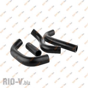 Патрубок радіатора 2140 к-т 4 шт Нірта - К012