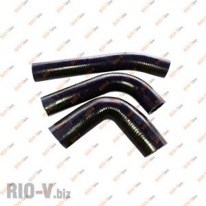 Патрубок радіатора 412 к-т 3 шт Лузар - LPK02412-CR