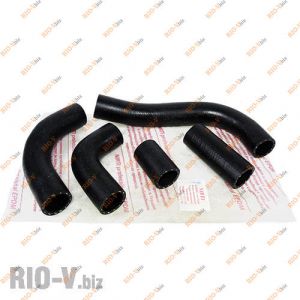 Патрубок радіатора Таврія к-т 5 шт Нірта - К015