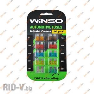 Запобіжники Євро (к-т 10 шт) Winso - 155200