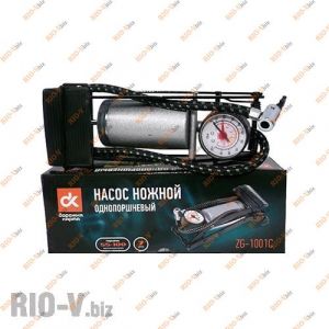 Насос ножний ДК 55х100 мм 7 атм - ZG-1001C