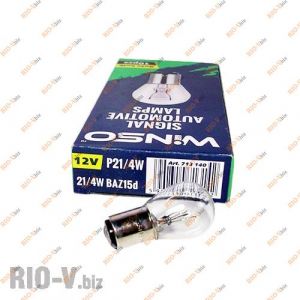 Лампа двоконтактний P21 / 4W 12V Winso іномарка - 5902310713142