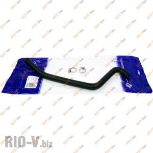 Патрубок обігрівача Славута відвідний + хомути (грубки) AT - AT2112-103RA