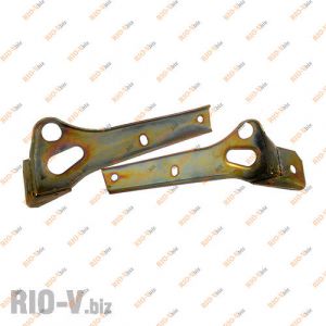 Кронштейн бампера 2106 передній к-т Самара - 2103-2803016/17