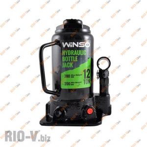 Домкрат гидравл. телескоп 12т короб. підйом 200-380мм. Winso - 171200