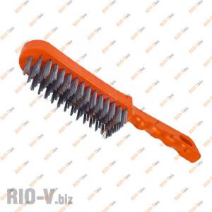Щітка по металу пластиковий корпус Miol - 06-940