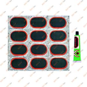 Латка овальна середня (12 латок+клей) АВТОСТОР - RS0012