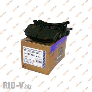 Колодка передня торм Таврія FSO - 1102-3501090