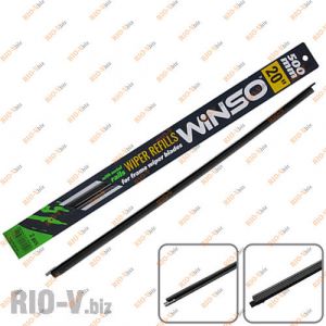 Гумки склоочисника нерж. Winso 20/500 6мм - 115500
