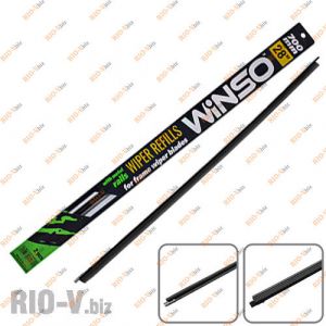 Гумки склоочисника нерж. Winso 28/700 6мм - 115700