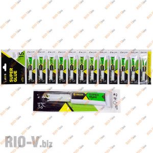 Клей Секунда 3 гр (в упак. 12 шт) Axxis - VSB-018