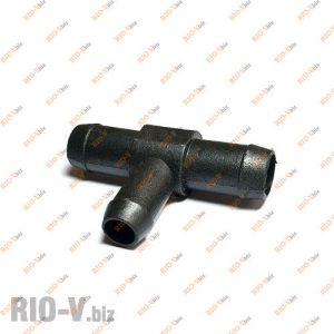 Трійник тосольний 19х16х19 Т-обр. пласт. - 00296