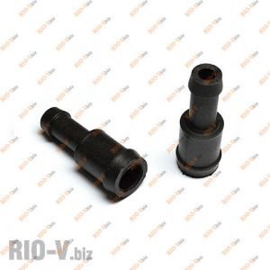 Перехідник тосольний 10х16 пластм - 