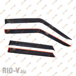 Вітровики ВАЗ 2101-07 накладні Azard UA - Azard-2107