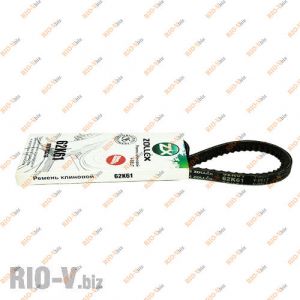 Ремінь генератора 2108 зубчастий 713 Zollex - 62K61