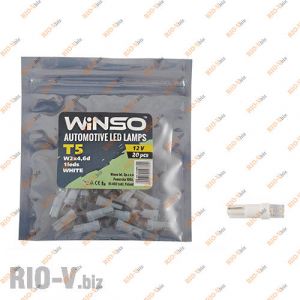 Світлодіод Winso W2x4.6d T5 1LED FLUX WHITE - 127600