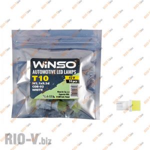 Світлодіод Winso W2.1x9.5d T10 12V 1LED SMD WHITE - 127120
