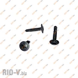 Саморіз 4,2х19 чорний з буром - 4,2х19-ch-bur