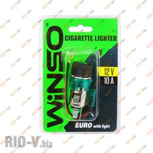 Прикуриватель Winso євро з підсвічуванням - 210110