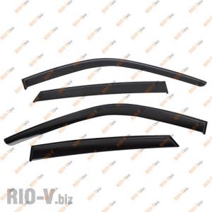 Вітровики ВАЗ 1118 накладні Azard - Azard-1118