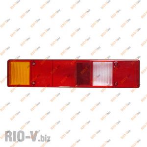 Скло ліхтаря Газель борт з білим широким Формула Світу - 171.3716200